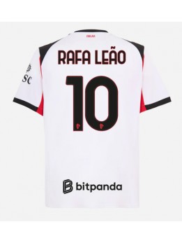 AC Milan Rafael Leao #10 Replika Borta Kläder 2025-26 Kortärmad